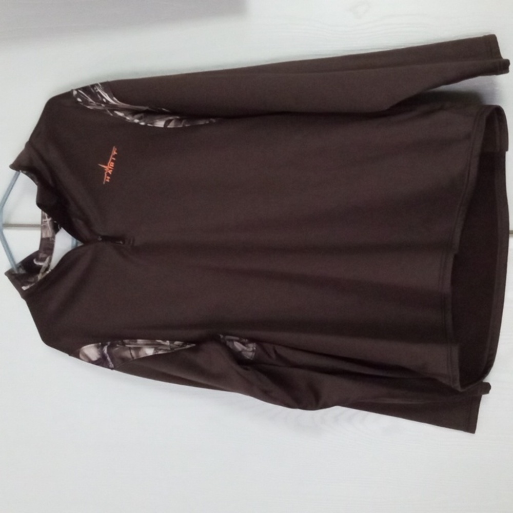 Habit Long Sleeve Camo Sweater